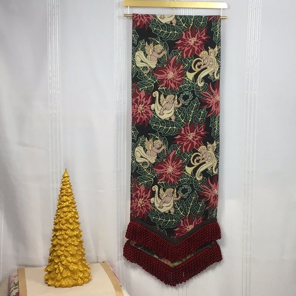 Tapisserie Tapestry Other - 🌲Tapisserie Tapestry Holiday Table Runner with Fringe
